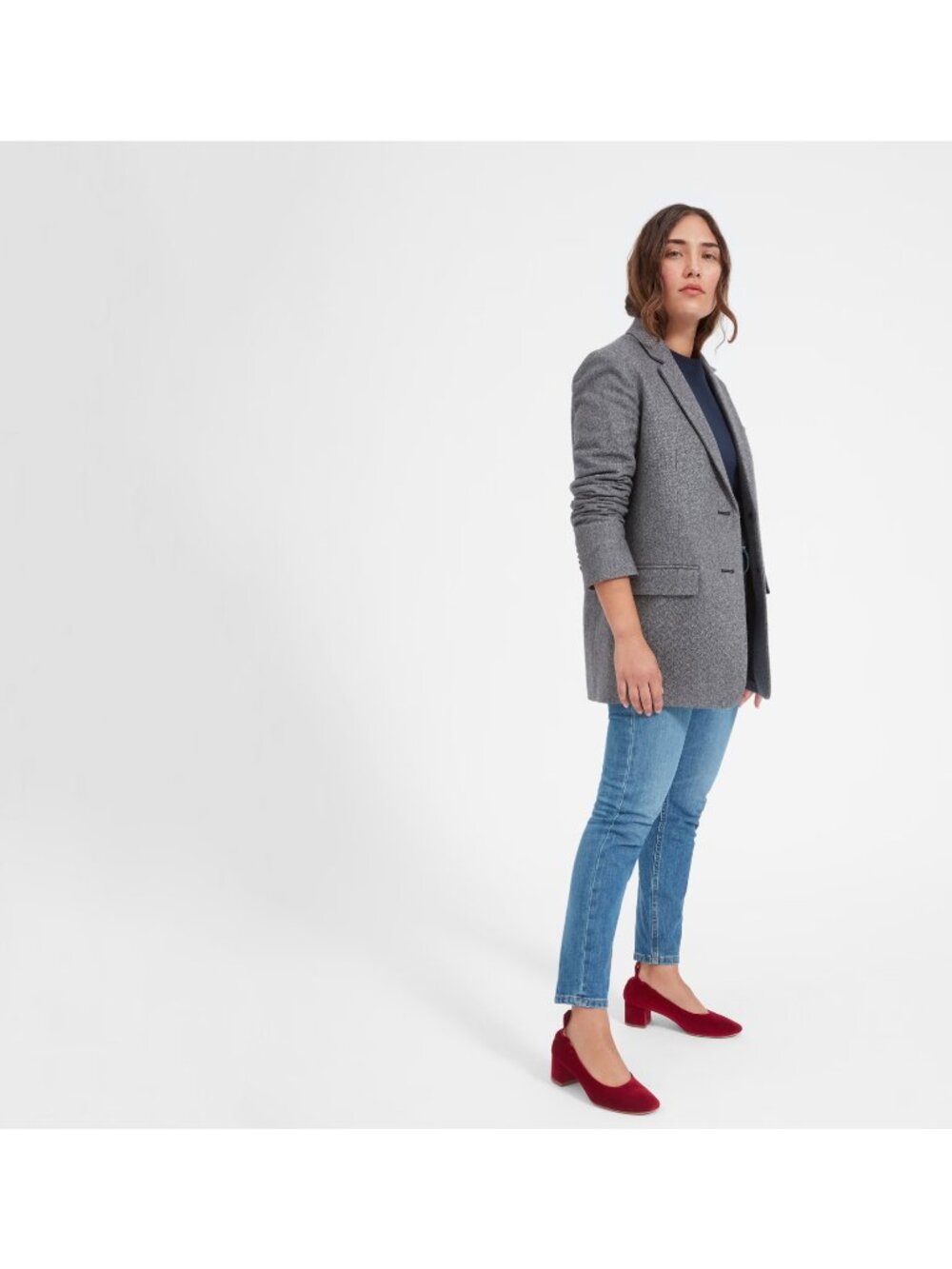 Everlane Women's The Italian Leather Red Heel Size 9.5
